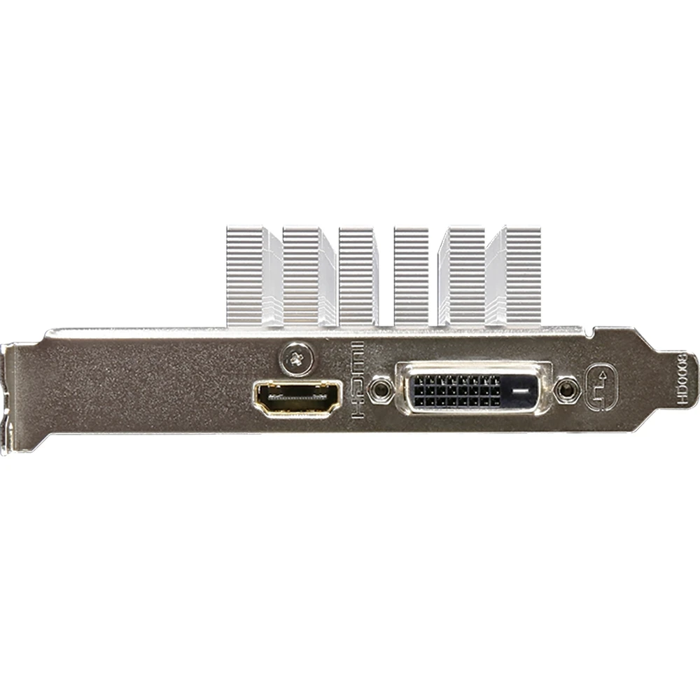 Видеокарта Gigabyte Silent nVidia GeForce GT 1030 1506MHz 2048MB 6008MHz 64 bit RTL [GV N1030SL 2GL]|Графические карты| |