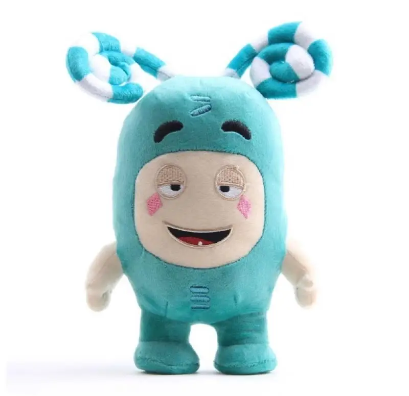 Новый год 7 шт./компл. 18 см Oddbods мультфильм предохранитель Jeff Newt Odd ZEE Bods мягкие