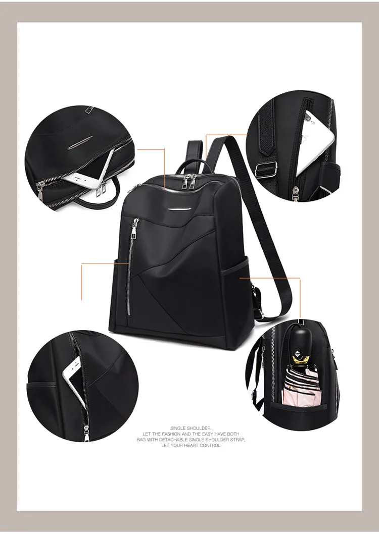 Vfemage Оксфорд дизайнерские сумки для женщин рюкзак высокое качество Bookbag женский рюкзак женские школьные сумки для девочек-подростков Sac a Dos