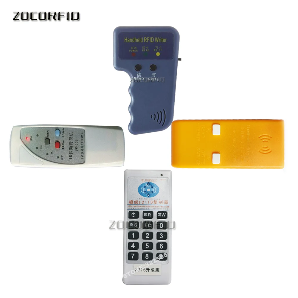 Оптовая продажа, ручной считыватель карт Rfid, копировальный аппарат/RFID дубликатор для карт контроля доступа - изображение
