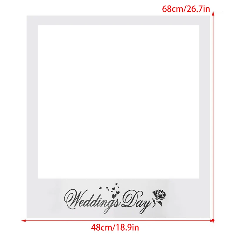 Birthday Photo Booth Frame Happy Birthday Photobooth Props Birthday Party Decor Anniversary Supplies images - 6