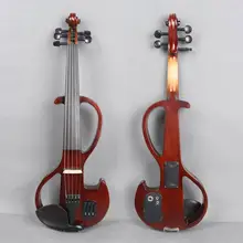 Электрическая скрипка 4/4 5 струн скрипка твердой древесины Mp3 фон чехол/лук