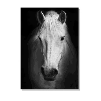 

Canvas Painting Animal Wall Art Lion Elephant Deer Zebra Posters & Prints 24"x32" Wall Pictures for Room Decoration Home Decor