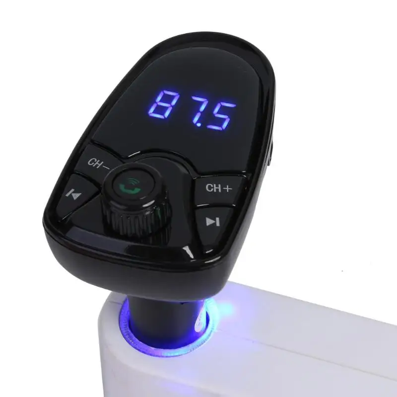 M1 беспроводной Bluetooth fm-передатчик CVC технология подавления шума и ветра с MP3-плеером двойной USB зарядное устройство автомобильный комплект