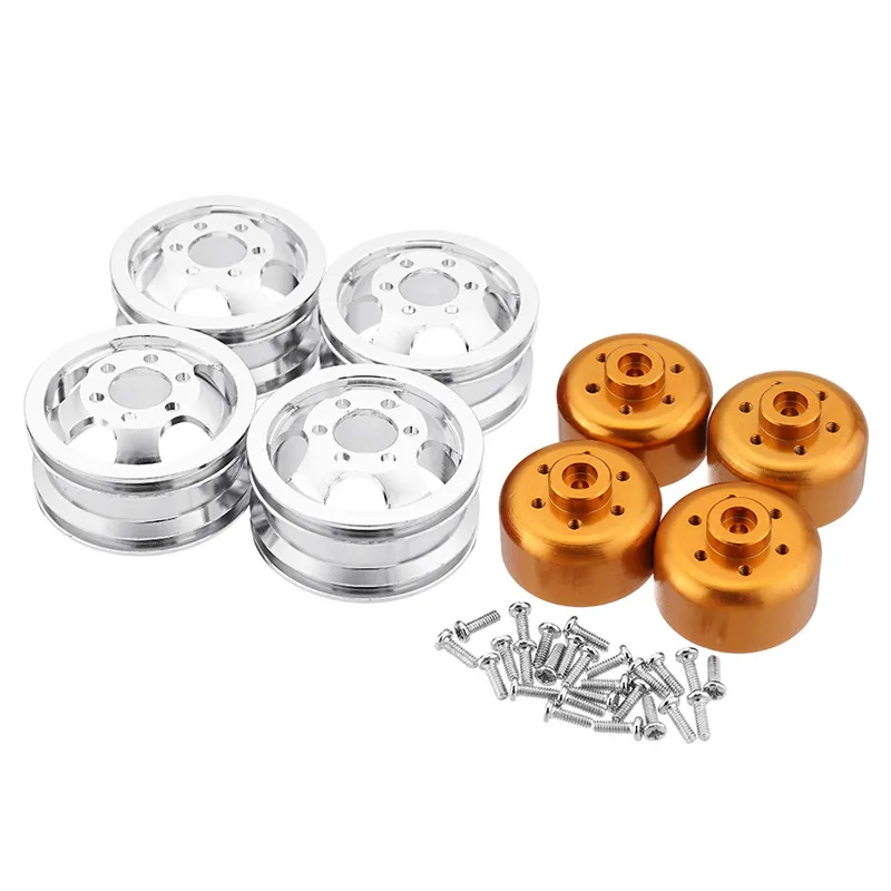 

Metal Upgraded RC Car Wheel Hub For 1/16 JJRC MN WPL B14 B16 B24 C14 C24 B16 B36 RC Model Vehicle DIY Accessories Spare Parts