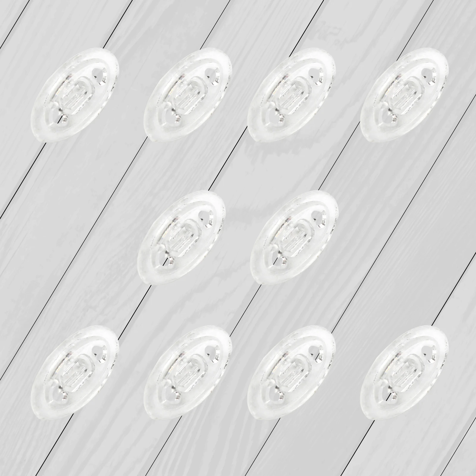 5 Pairs Замена силиконовой резины E.O.S ясные носовые упоры для оправа Окли Whisker мульти-варианты - Цвет линз: 5 Pairs