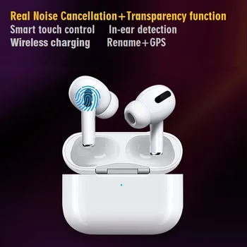 

IPop Air Pro TWS Advanced ANC version New wireless earphones bluetooth 5 earbuds for android and iPhone pod Pro 3