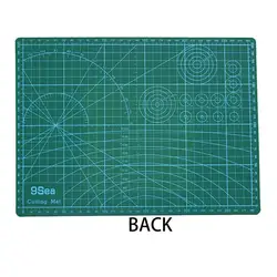 Tapis de découpe rectangulaire A3 /A4PVC, lignes de grille rectangulaires, outil en plastique artisanat, tapis de découpe, outils de bricolage, Pad de planche Double face I3P0 