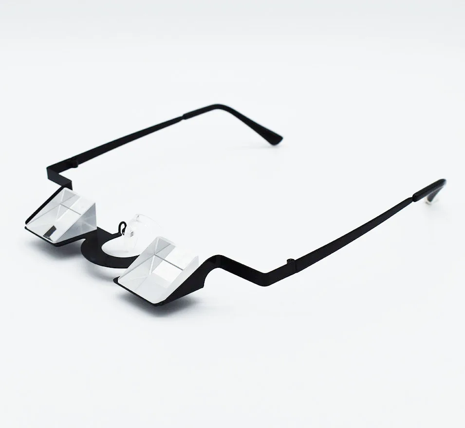 1.20oz Light Weight Belay Glasses with Strong Metal Frame and High Transparent K9 Prism for Climbing