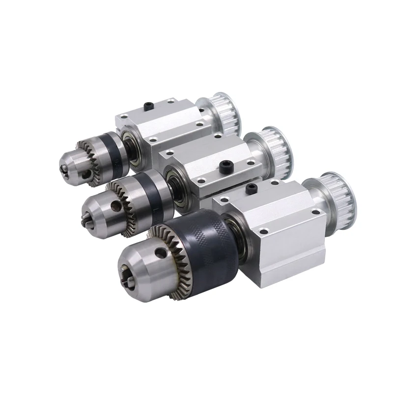 Mini bench drill spindle assembly, unpowered bead machine spindle, woodworking lathe, milling machine, electric drill