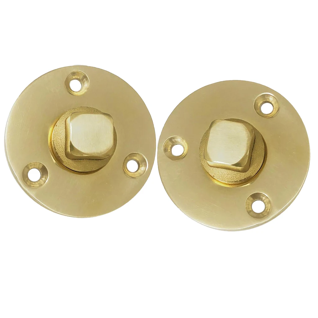 2x Bronze Garboard Marine Boat Yacht Screw Drain Plug Fits 1