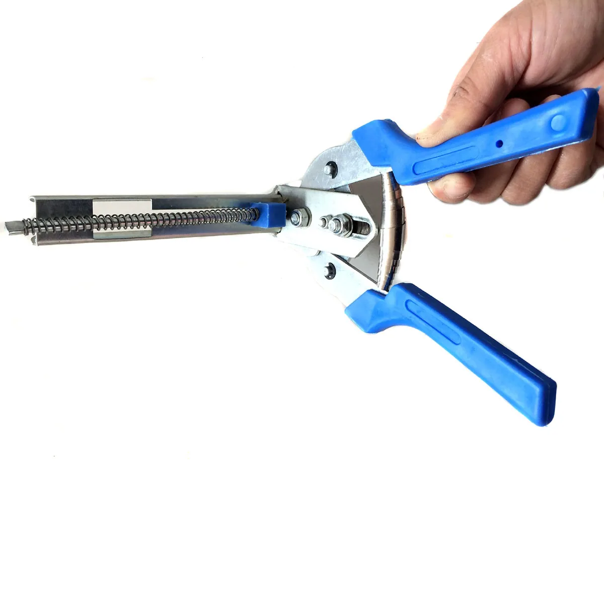 DWZ 600pcs M Clips Staples Chicken Mesh Cage Wire Fencing & Hog Ring Plier Tool