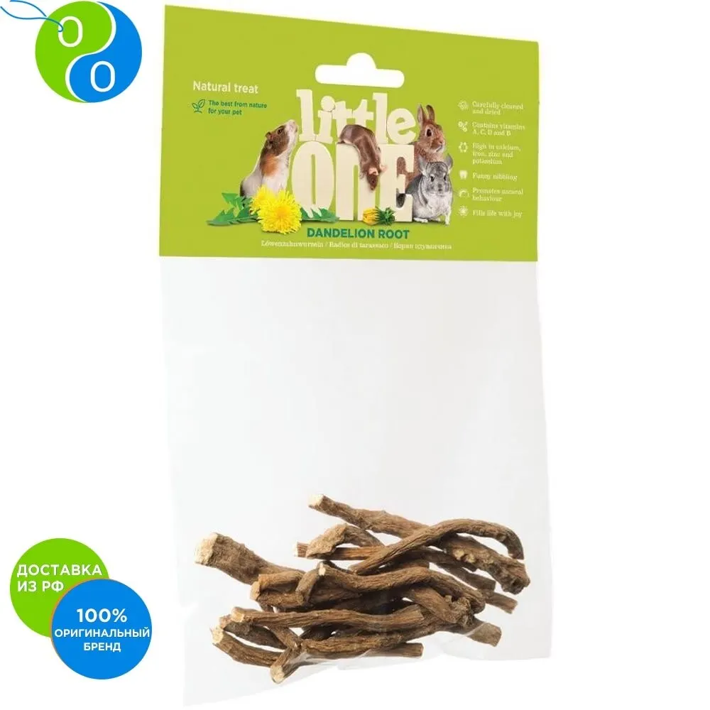 Little Van Delicacy dandelion roots for all kinds of rodents 35g litlvan littlvan Treats the animals vkusnuypirogek rabbits sticks edible | Дом и