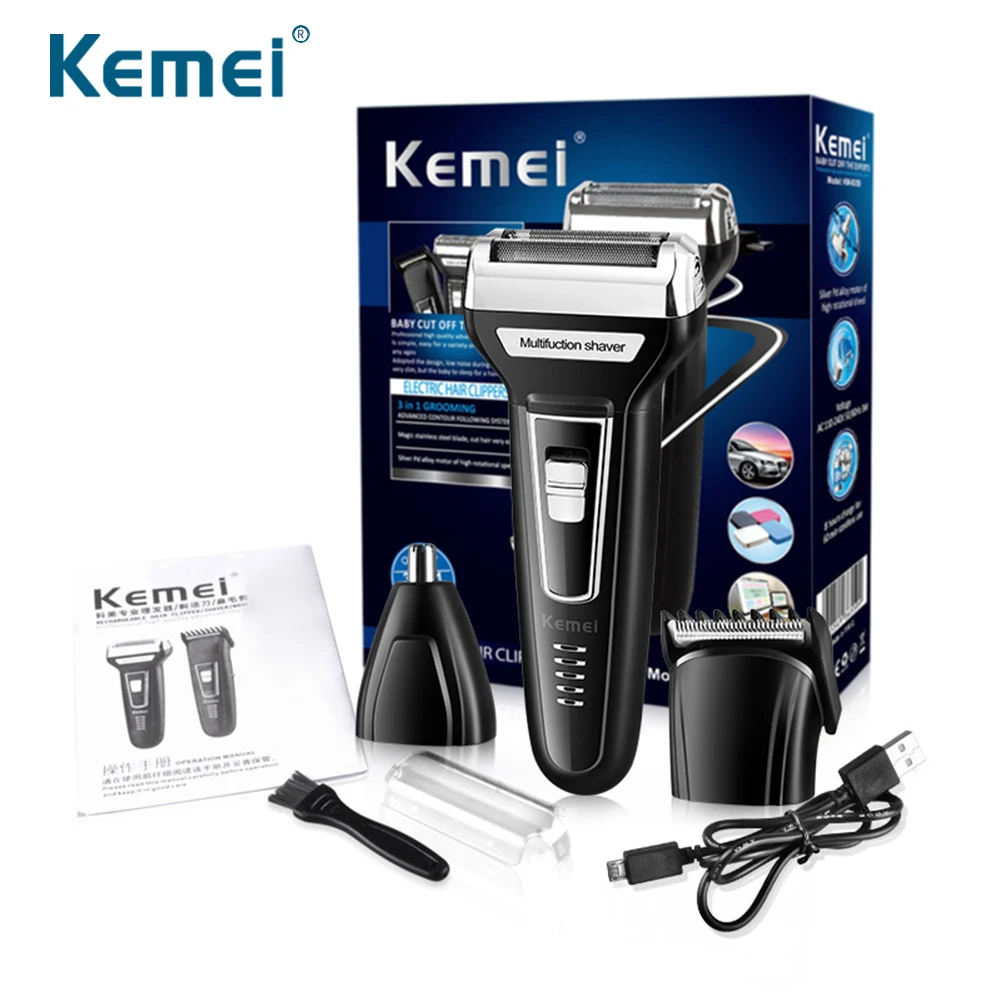 kemei shaver 3 in 1
