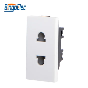 

Bingoelec EU/UK Standard, Three color 1/2 2 Pin Socket Function Part,No Frame