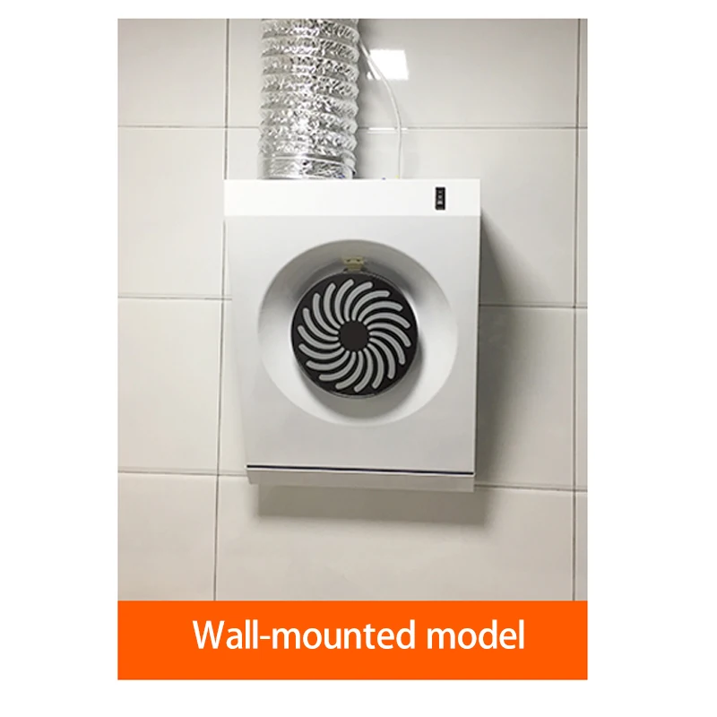 Mini Kitchen Exhaust Hood Range Hood Side Suction Range Small Wall-Mounted Household CXW-100-001 100W 50dB