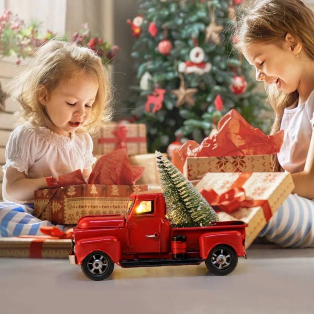 Наш теплый Navidad rojo металлический камзол винтажный Navidad Mesa decoracion artesанальный chico Regalo de Cumpleanos Mesa decoracion