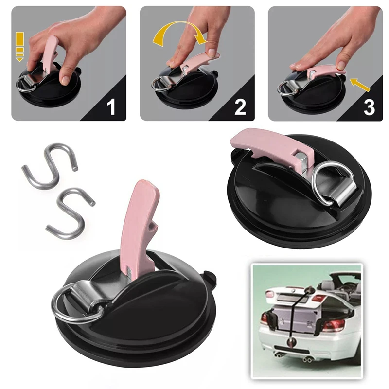 

22KG Suction Anchor Heavy Duty Suction Cup Mutilfunction Anchor Camping Car Side Securing Hook Universal For Car Truck