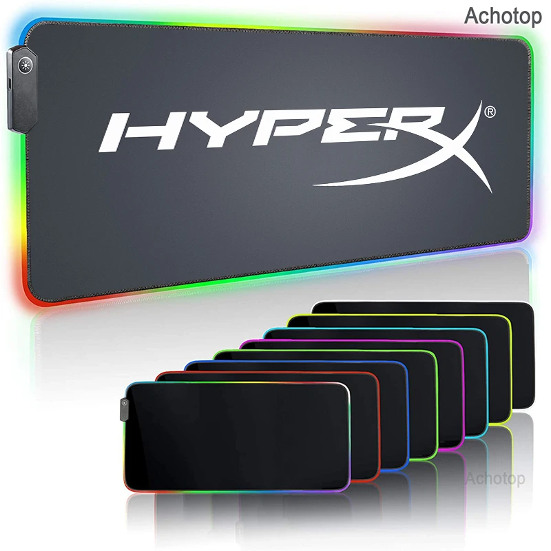 HyperX RGB Gaming Mouse Pad LED Soft Extra Extended Large Mousepad Gamer Anti-Slip Rubber Base XL PC Computer Keyboard Mouse Mat HyperX RGB Gaming Mouse Pad LED Soft Extra Extended Large Mousepad Gamer Anti-Slip Rubber Base XL PC Computer Keyboard Mouse Mat