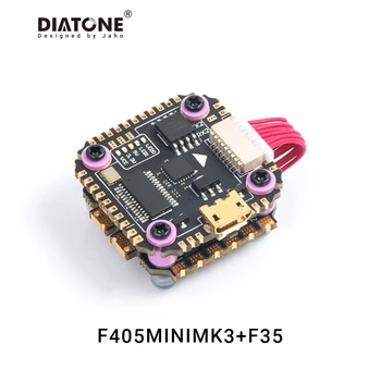 

Diatone MAMBA Stack F405US MK3 Mini Betaflight Flight Controller F35 35A 4-6S DSHOT600 FPV Racing Brushless ESC 20mm