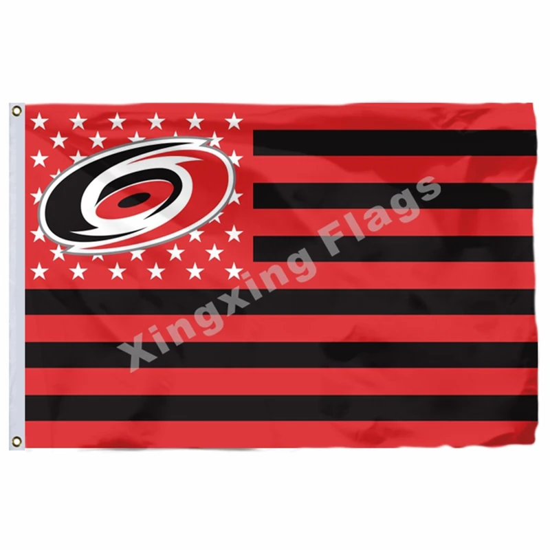 Carolina Hurricanes Кубок Стэнли флаг чемпионов 3ft X 5ft полиэстер баннер Летающий Размер № 4 90X150 см пользовательский флаг