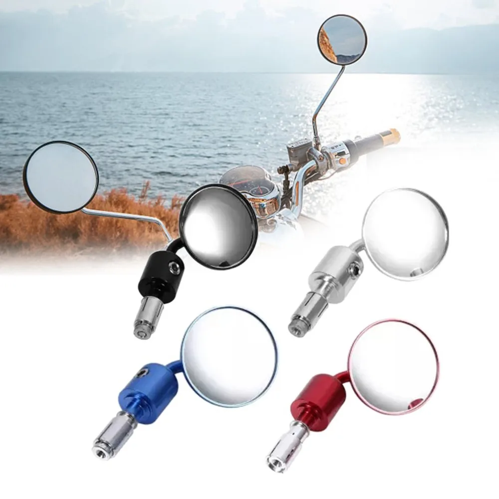 Пара 3 дюймов 7/" Руль боковое зеркало заднего вида для мотоцикла