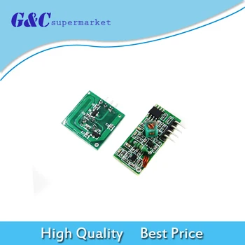 

10PCS 433Mhz RF transmitter and receiver link kit for /ARM/MCU WL diy electronics