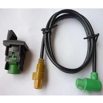 

HiMISS 310USB Switch + RCD510 Wire Harness RNS315 RCD510 USB Switch Cable for VW MK6 Golf 6 Scirocco Jetta