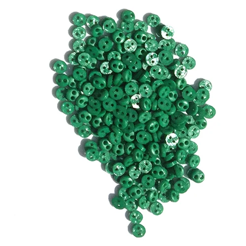 Green 6(упаковка 100) Мини-кнопки 4 мм круглые крошечные Кнопки скрапбукинг украшения детской ткани - Цвет: Green
