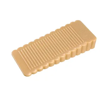 

uxcell Door Stopper, Door Closer, Security Door Wedge, Large Rubber Door Stops for Home Office, Orange 4Pcs