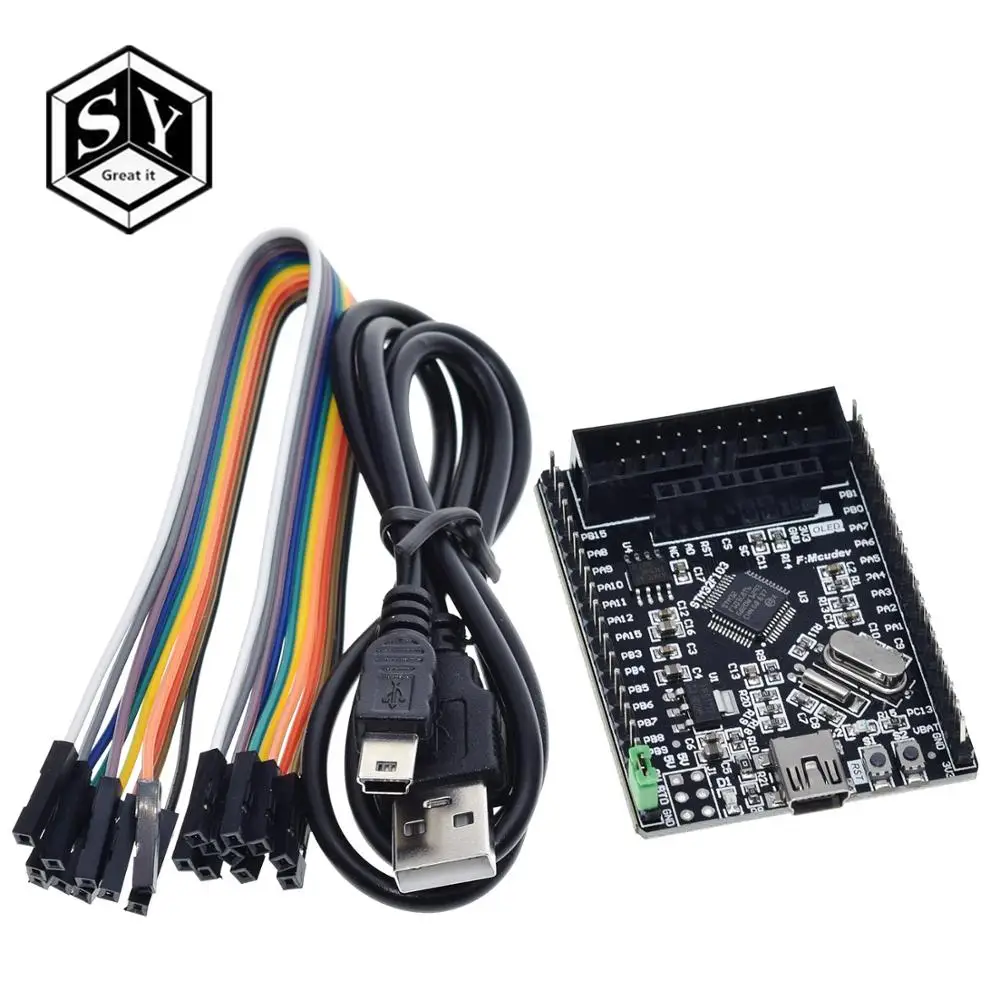 Обучающая плата Great IT STM32F103C8T6 stm32f103 stm32f1 STM32 системная оценочный комплект макетная