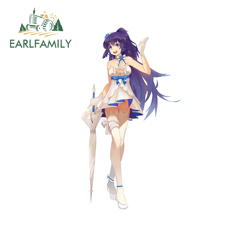 EARLFAMILY 13cm x 7.2cm for Honkai Impact 3 Funny Car Stickers Windows Decal Fashion DIY Vinyl Wrap Bumper Decoration | Автомобили и