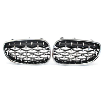 

Car Front Grille Front Kidney Grill Replacement for BMW 5 Series E60 E61 2003-2009 Auto Accessories