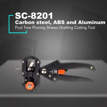 

Garden Tools Pruner Chopper Vaccination Cutting Tree Garden Grafting Tool Cutting Machine with 2 Blades Plant Shears Scissors