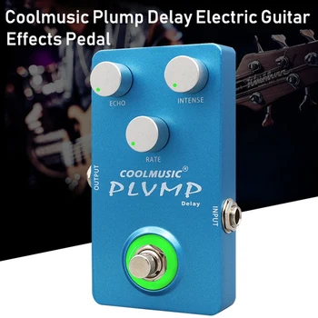 

Coolmusic 9V Delay Guitar Pedal Bass Distortion Guitar Effects Pedal Full Metal Shell Guitar Parts & Accessories