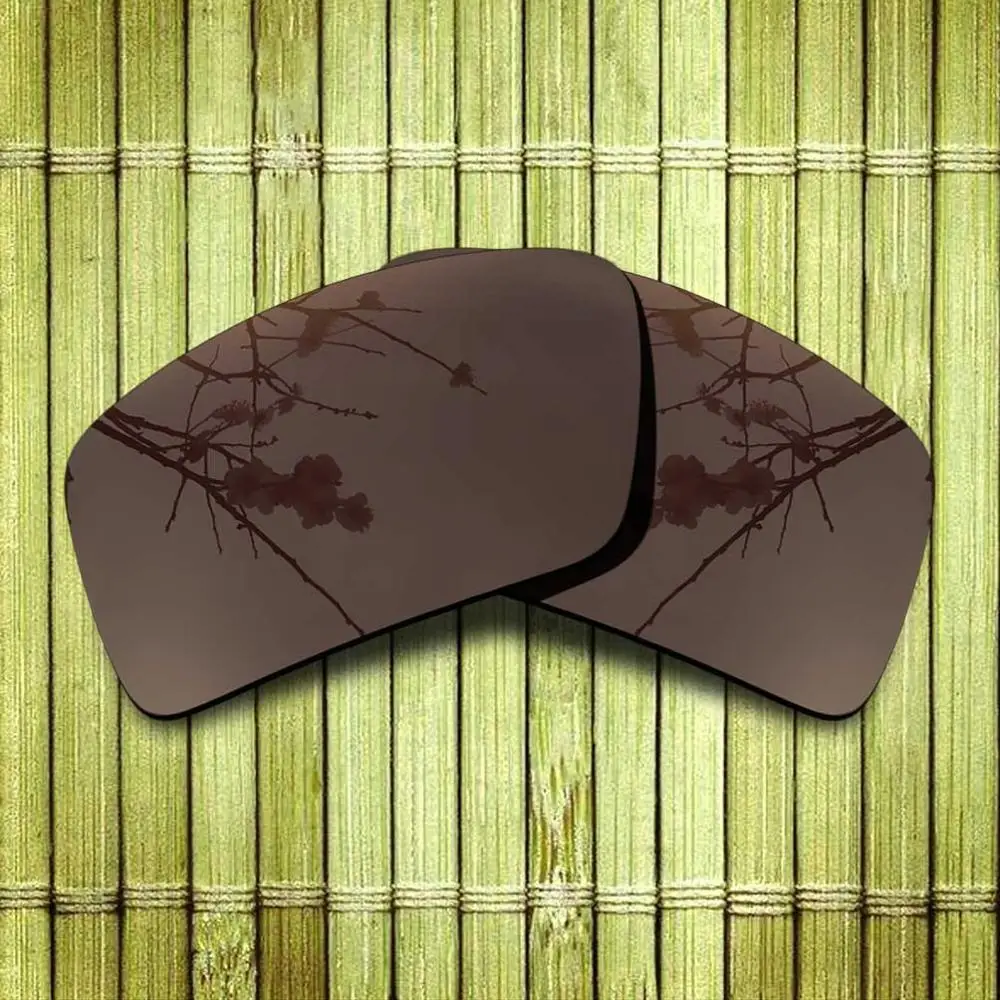 Brown Поляризованных Сменные линзы для-солнцезащитные очки Oakley Eyepatch 2 солнцезащитные очки кадр True Цвет зеркальное покрытие-варианты - Цвет линз: Brown