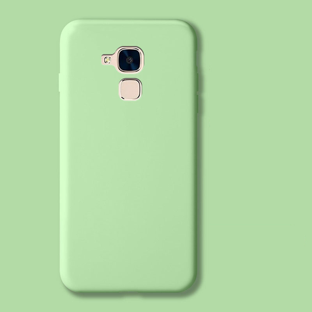 Case For Huawei honor 5C Liquid Silicone Phone Case For Huawei Honor 5C 7 Lite Gt3 Gr5 Mini Back Cover armor Coque 5.2"