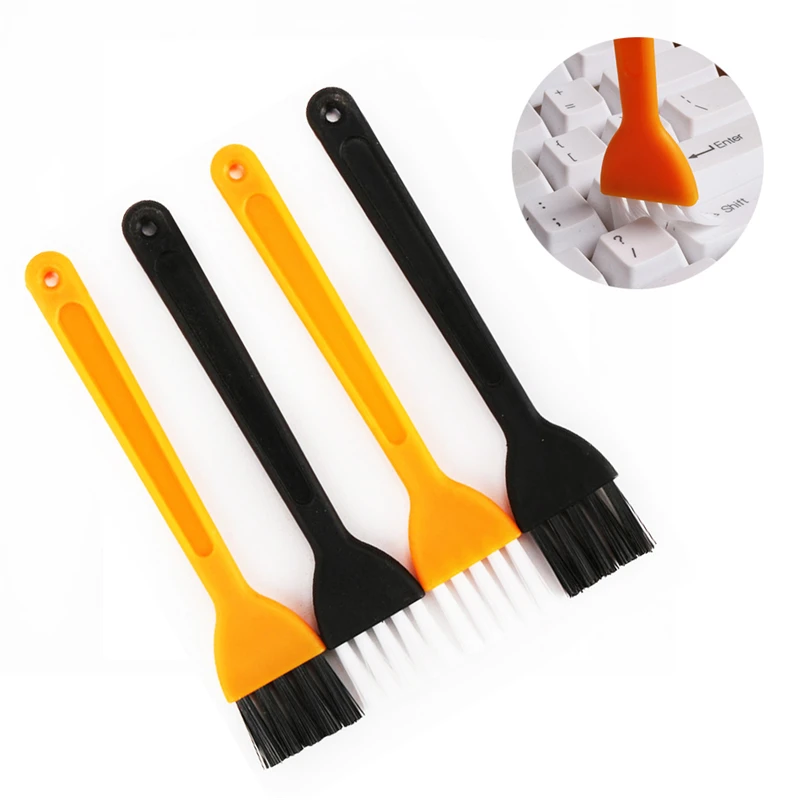 200 PCS Keyboard Cleaning Brush Small Nylon Anti Static Multifunction Duster For Laptop Computer Electronics Razor XB