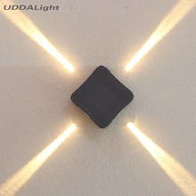 CREE led 3W домашний сад крест настенные лампы наружный светодиодный светильник украшения