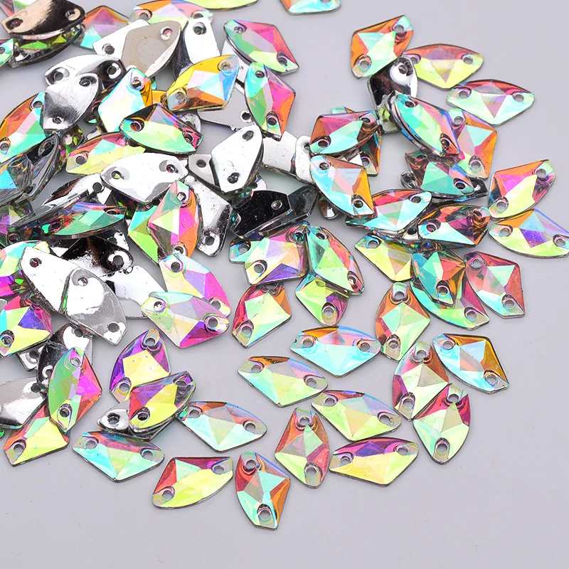 JUNAO-100pcs-8-14mm-Sew-On-Crystal-AB-Resin-Rhinestones-Flatback-Fancy-Crystal-Appliques-Scrapbook-Beads (1)