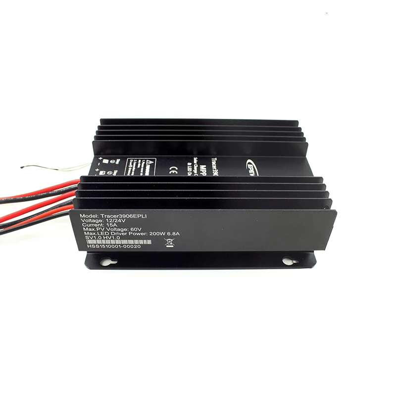EPEVER Tracer3906EPLI 15A 12 В 24 в 195 Вт 390 Вт литиевая батарея MPPT Контроллер заряда с драйвером постоянного тока для светодиода IP68