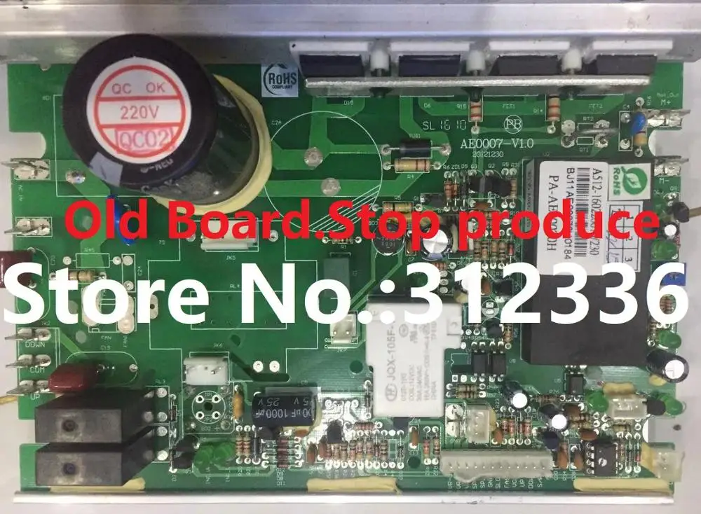 US $224.40 Free Shipping SOLE Spirit Motor YJ2300CH YJ2300CH Replacement AE0007V10 F60 F63 F80 Controller Driver Treadmill Circuit Board