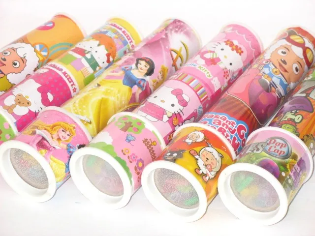 Детства реальные Пластик Go Wanghua трубка калейдоскоп "сделай сам" для детей 1-2-3 лет сокровище цветок зеркало детская развивающая игрушка