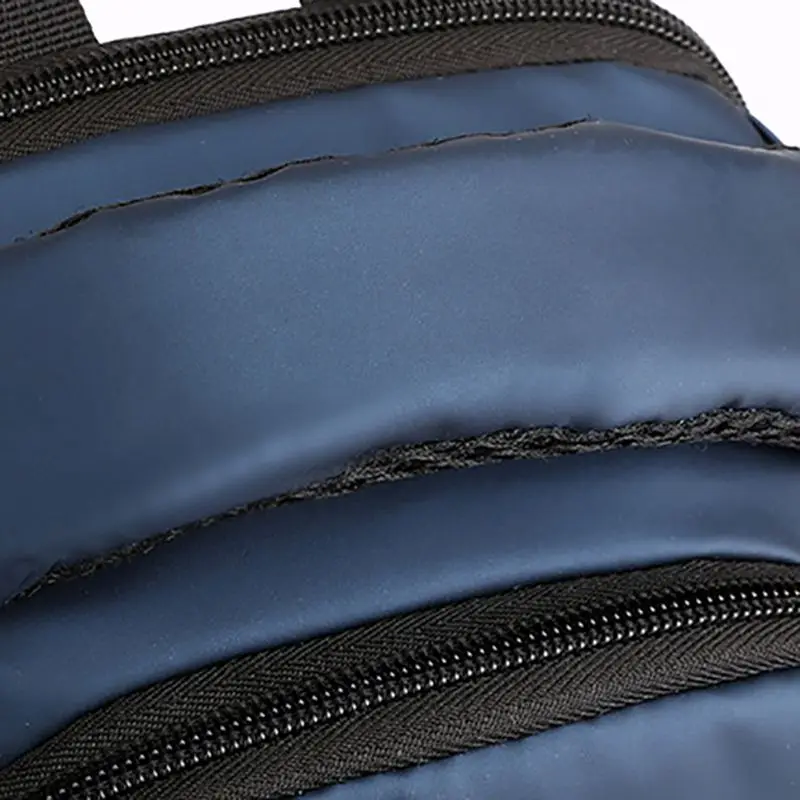 Usb Charging Chest Bag Nylon Backpack Small Multi-Function Messenger Shoulder Bag Casual Men Bag