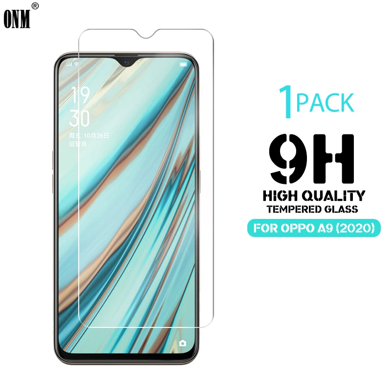 Закаленное стекло для Oppo A9 2020 Защитное экрана 2.5D 9H Премиум защитная