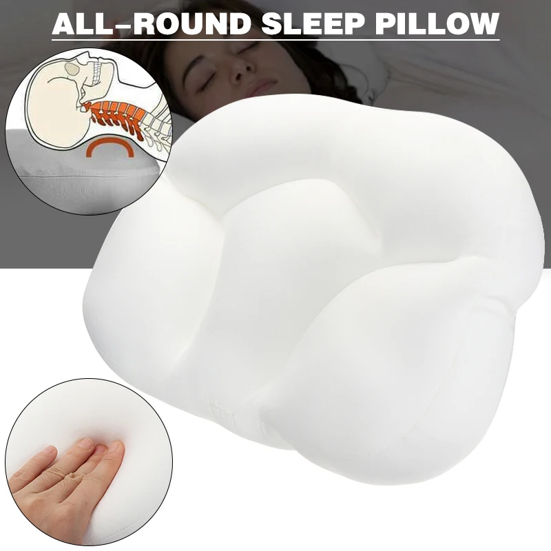 3d Allround Cloud Pillow Foam Particles Sleeping Pillow Head Neck