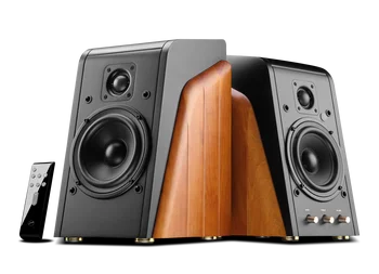 

Hivi M200MKIII+ Bluetooth Bookshelf Speakers Compact HiFi Active Speakers 5.25" Midbass Driver 1.1" Dome Tweeter 60W