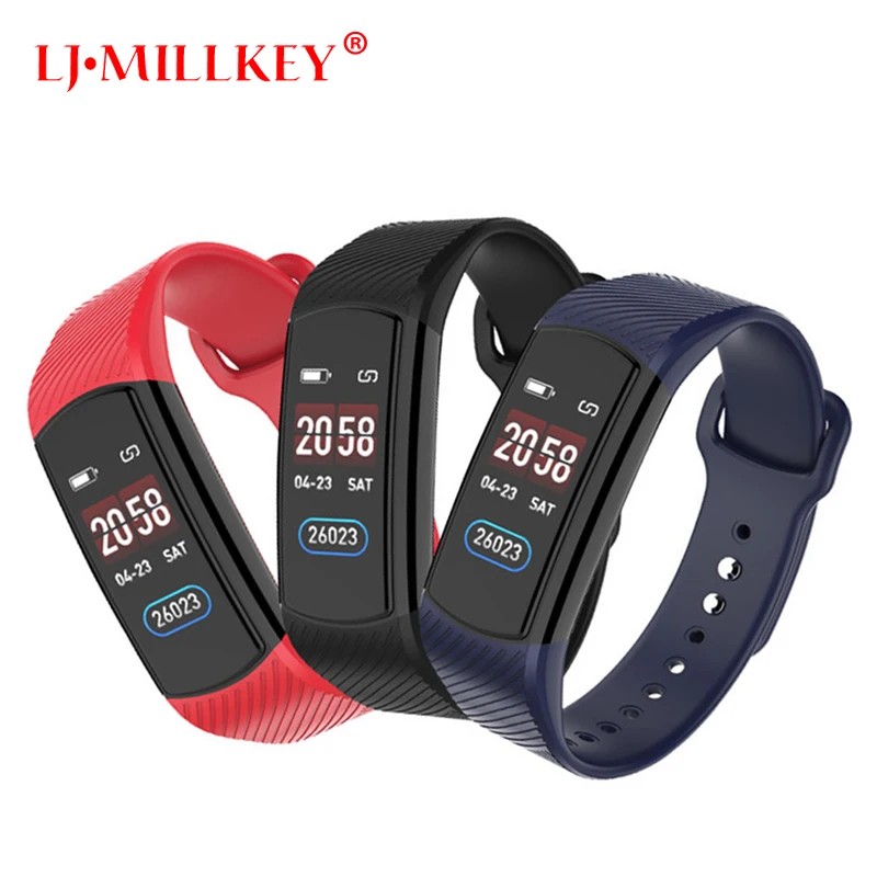 

Smart Bracelet Heart Rate Blood Pressure Health Waterproof Smart Watch Bluetooth Watch Wristband Fitness Tracker