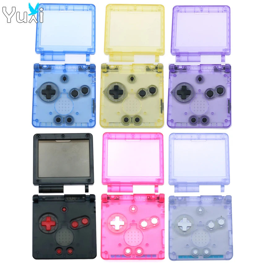 YuXi Классический прозрачный чехол для GameBoy Advance SP лимитированная серия сменный