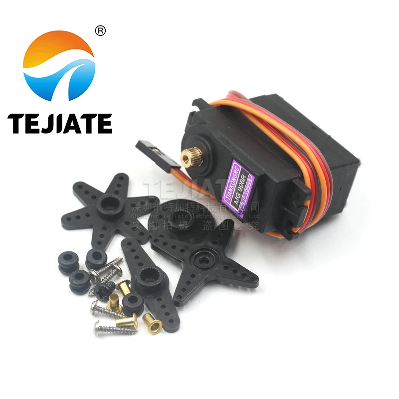 

1PCS MG996R Steering Gear High Power QC Module Helicopter Remote Controlled Aircraft Motor Model